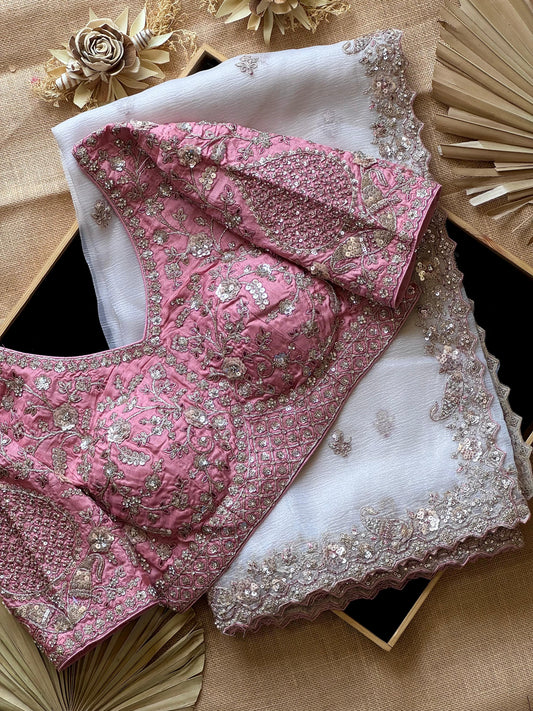 Blush Royale Saree
