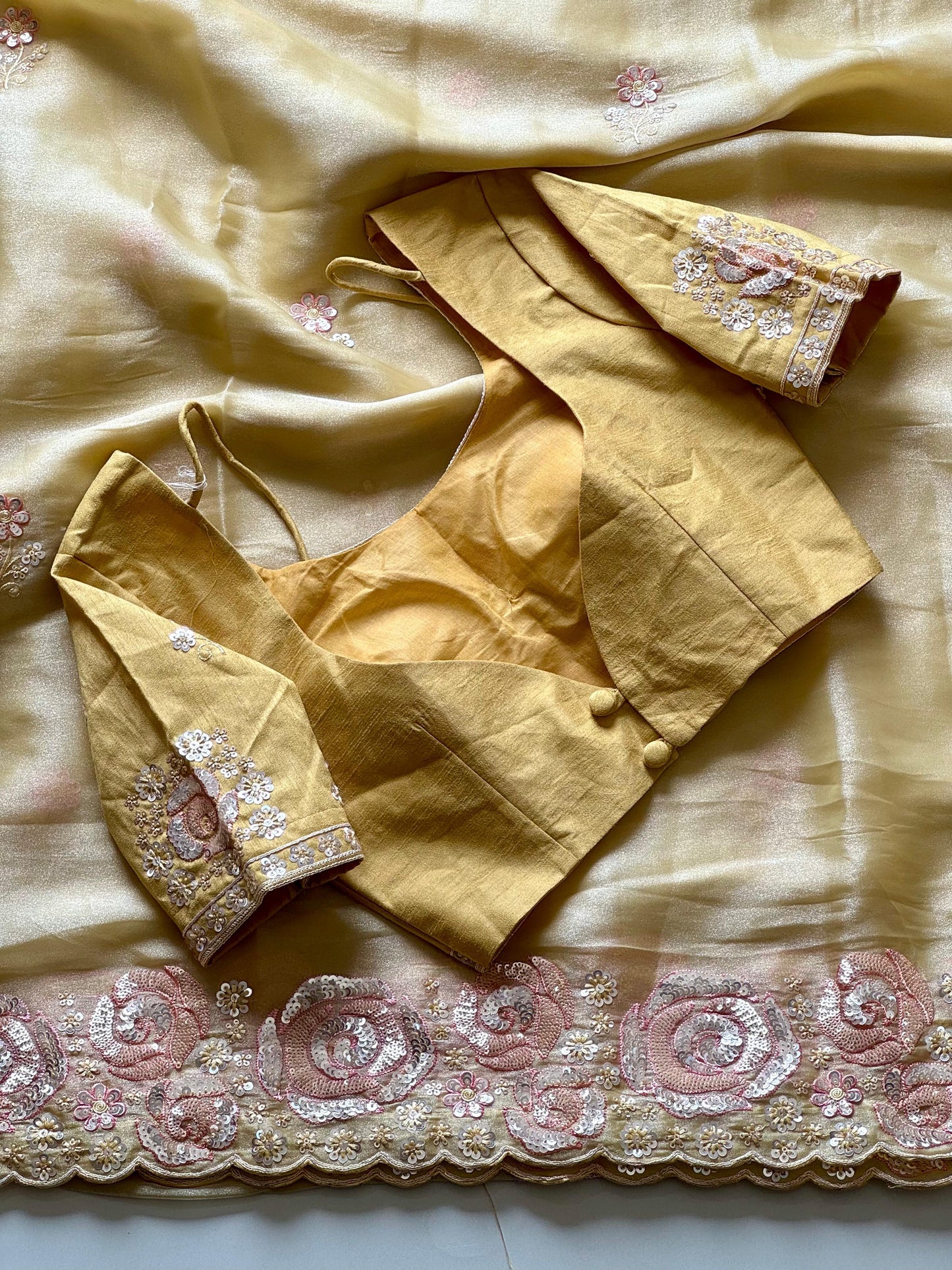 Meher Rajata Saree