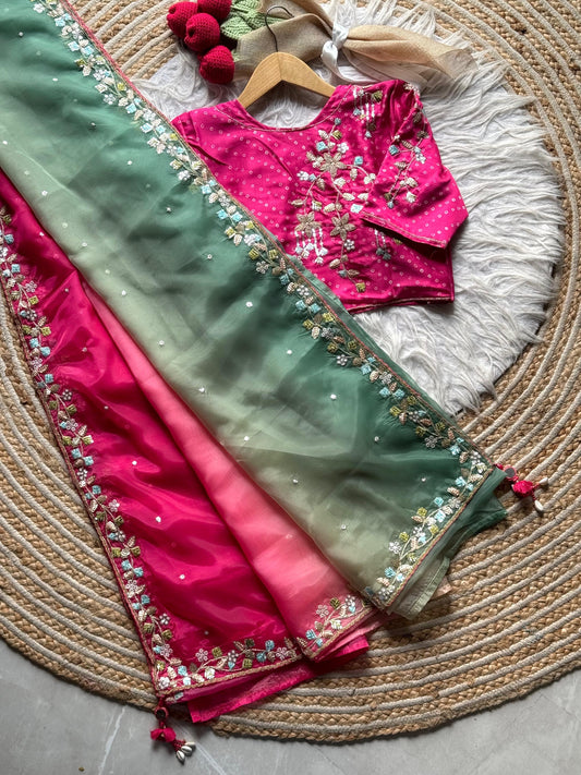 Pankhuri Shahi Saree