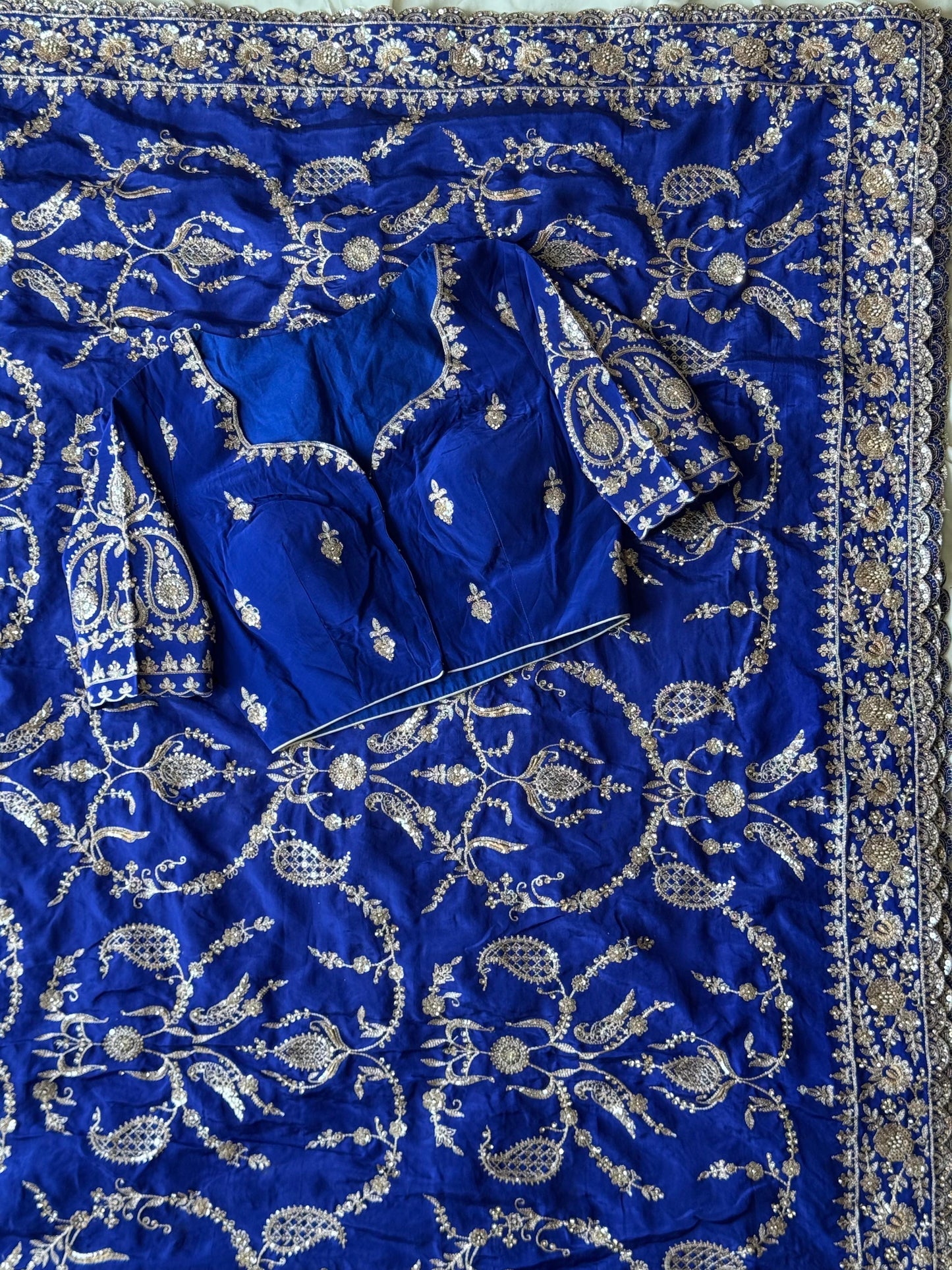 Sapphire Grace Saree