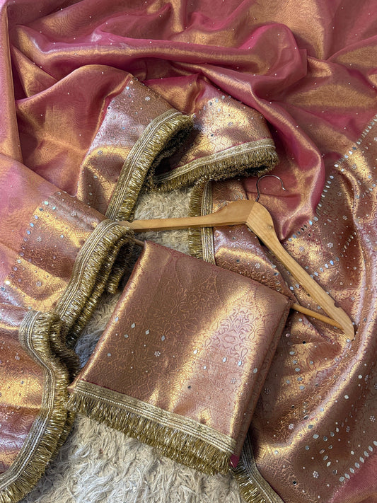 Golden Aura Saree
