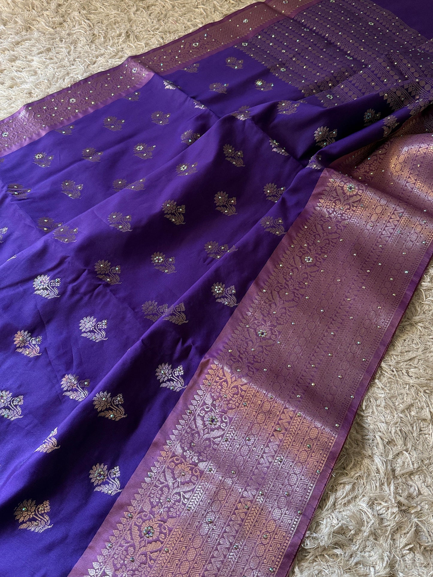 Mystic Lavender Saree