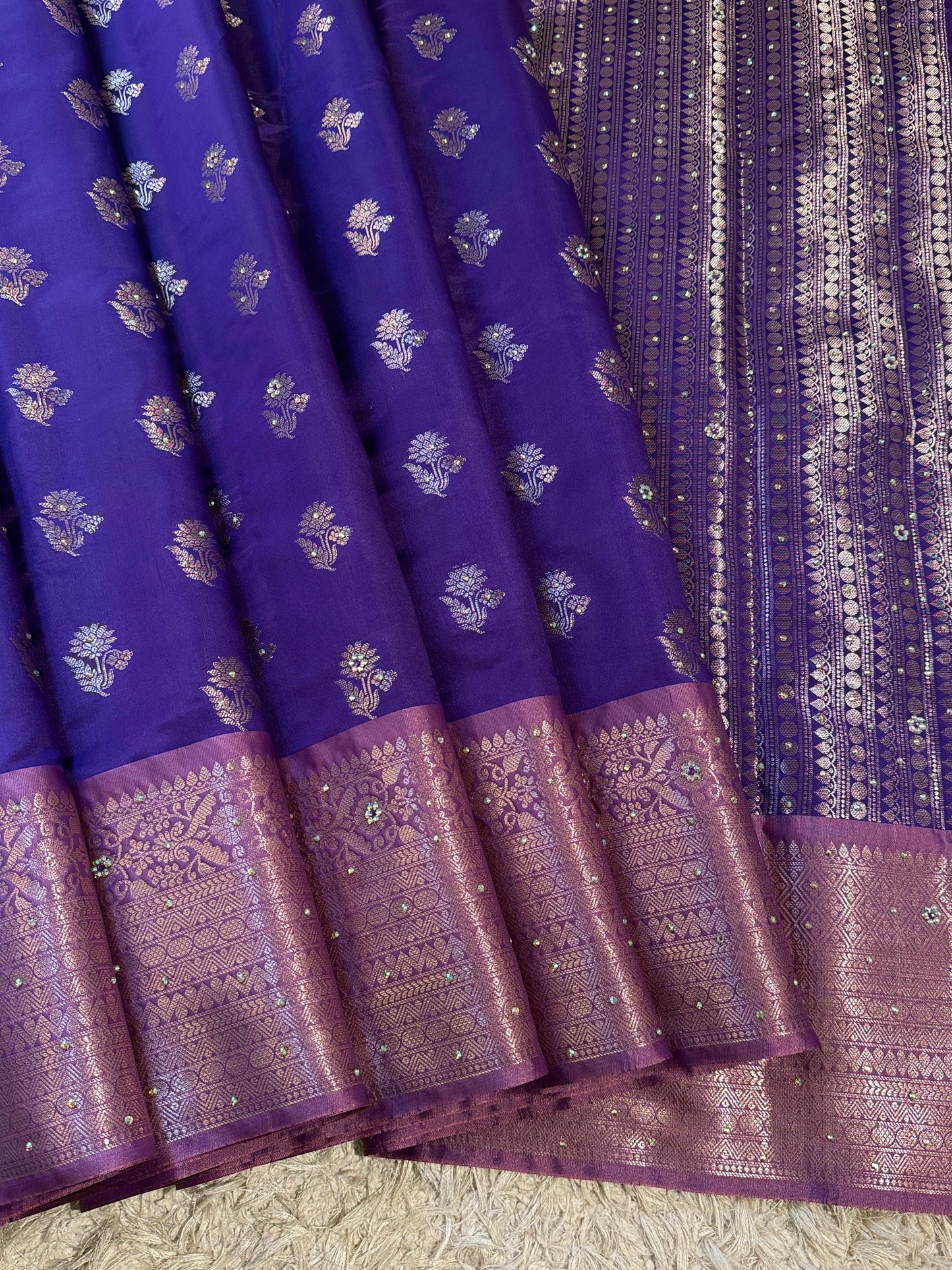 Mystic Lavender Saree