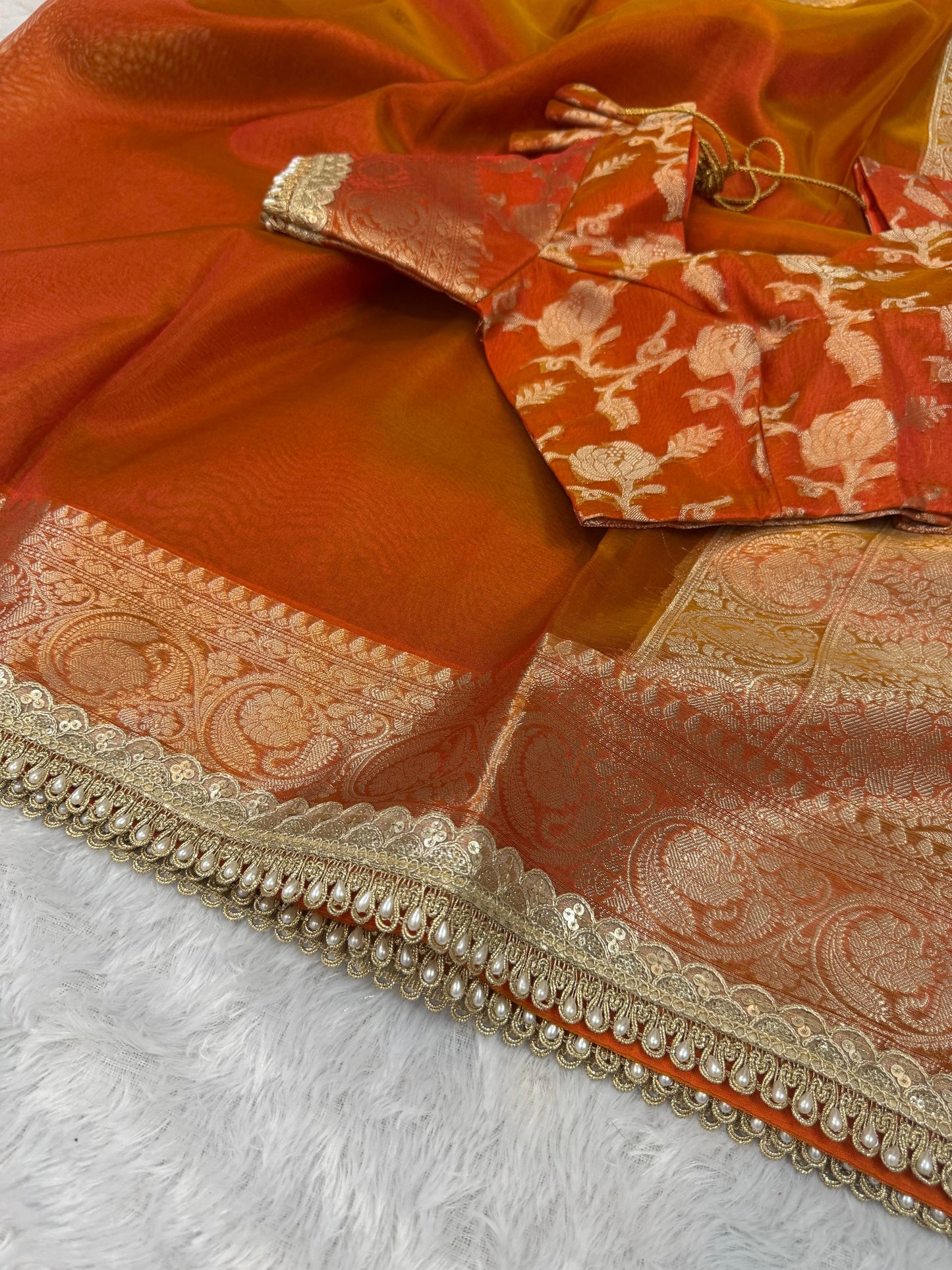 Shahi Rajat Saree