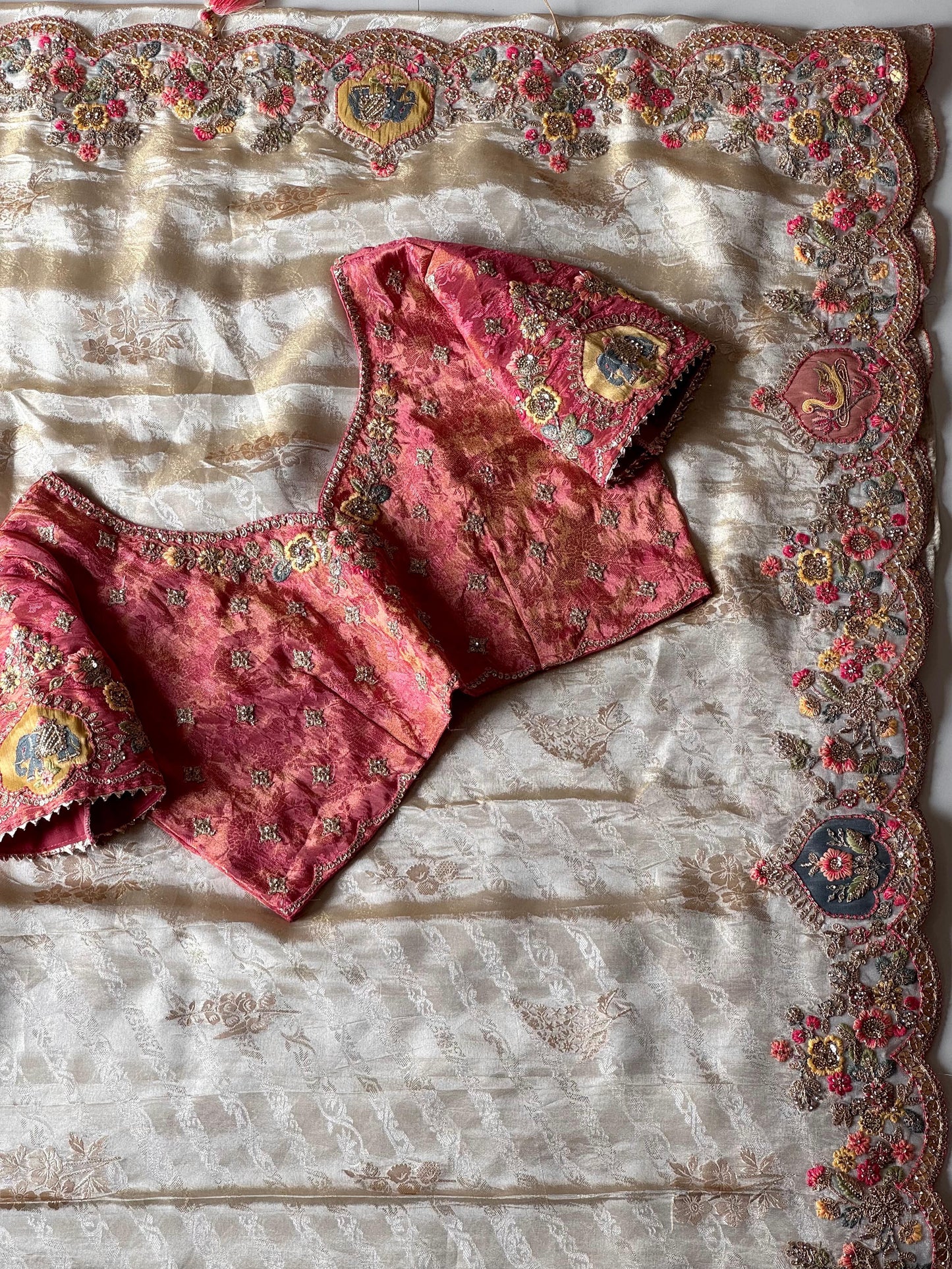 Rosy Petal Saree