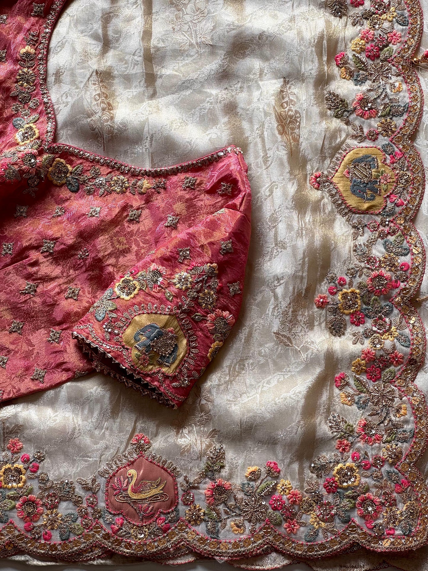 Rosy Petal Saree