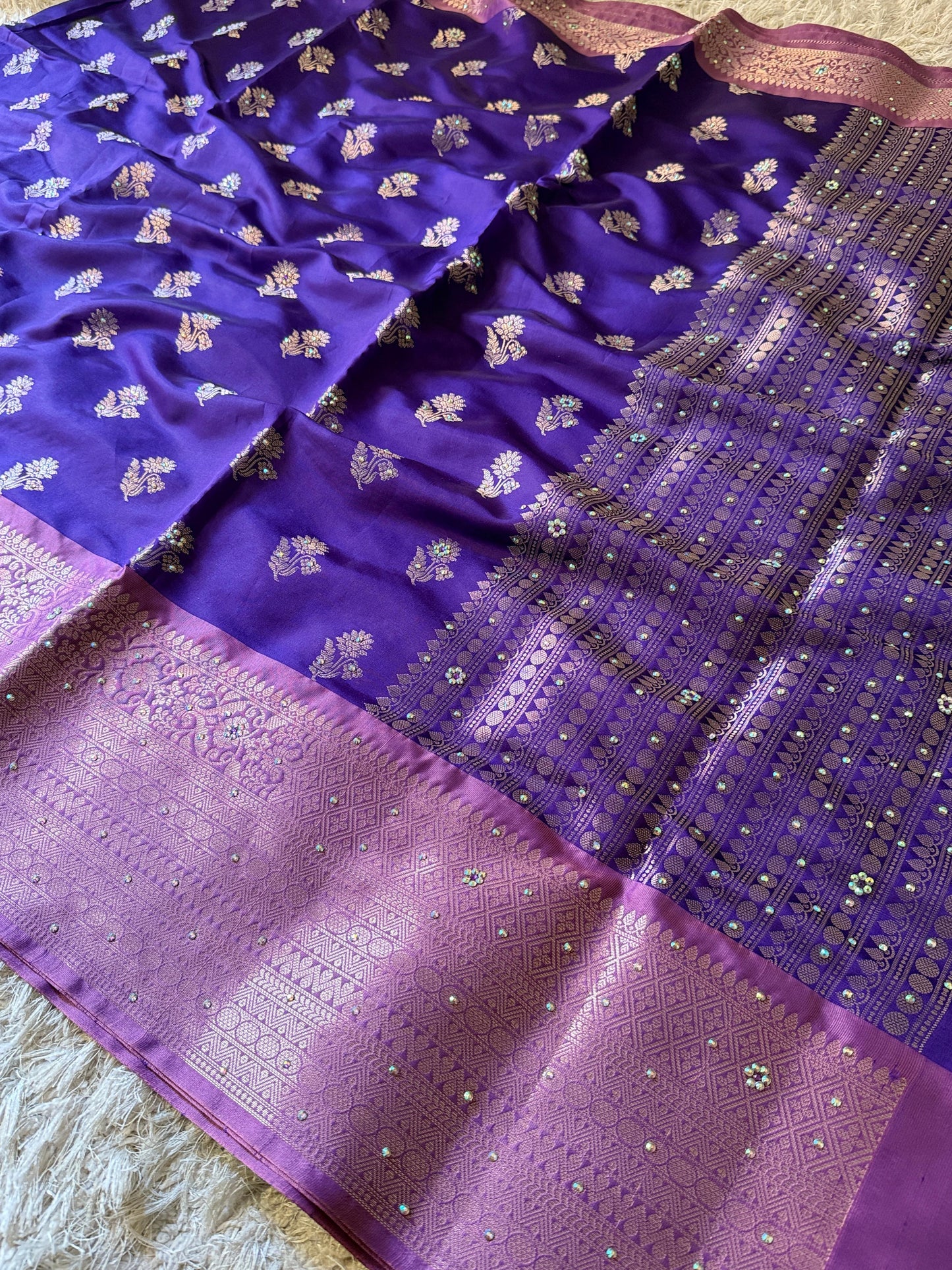 Mystic Lavender Saree
