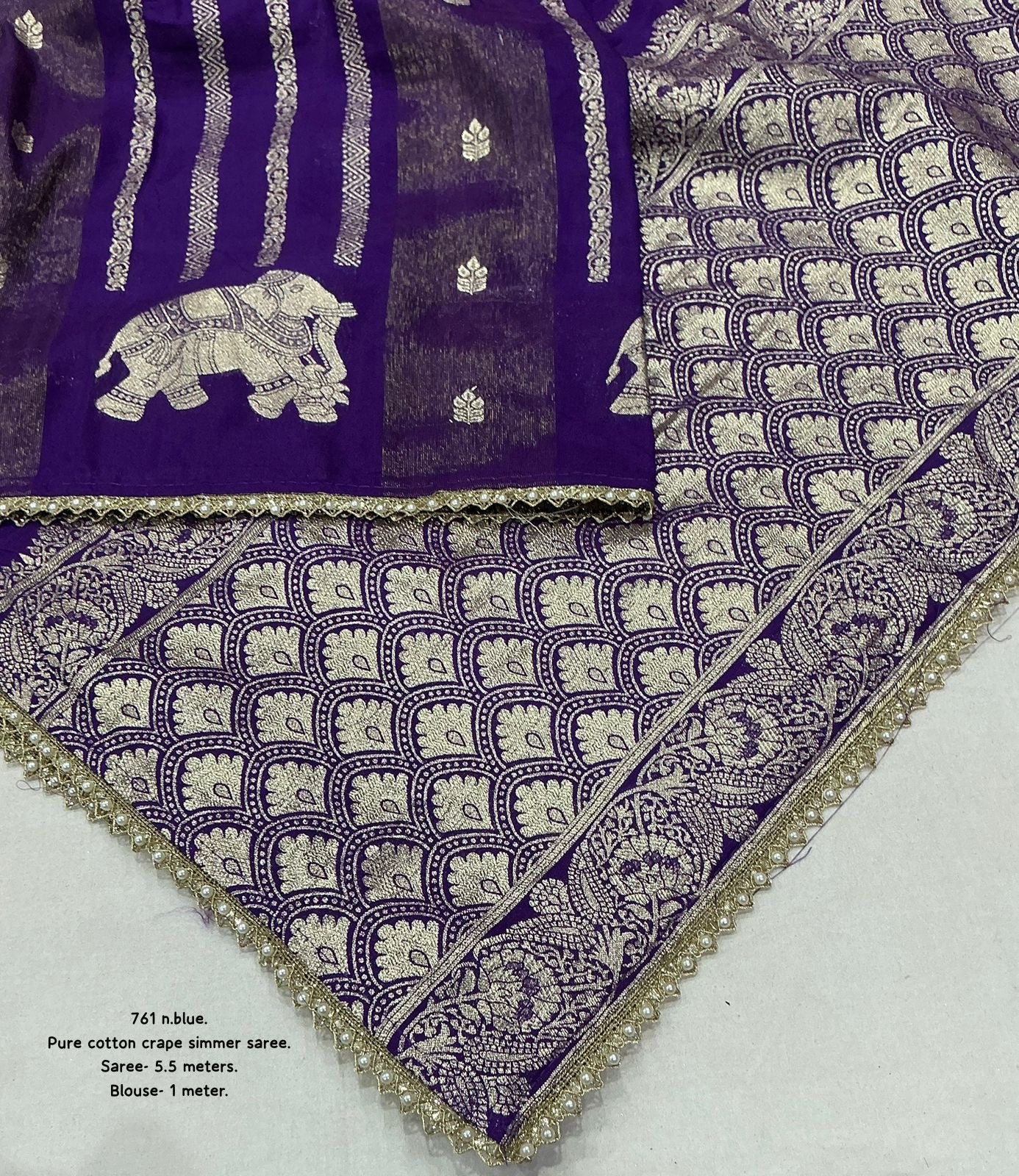 Rajsi Sunehri Saree