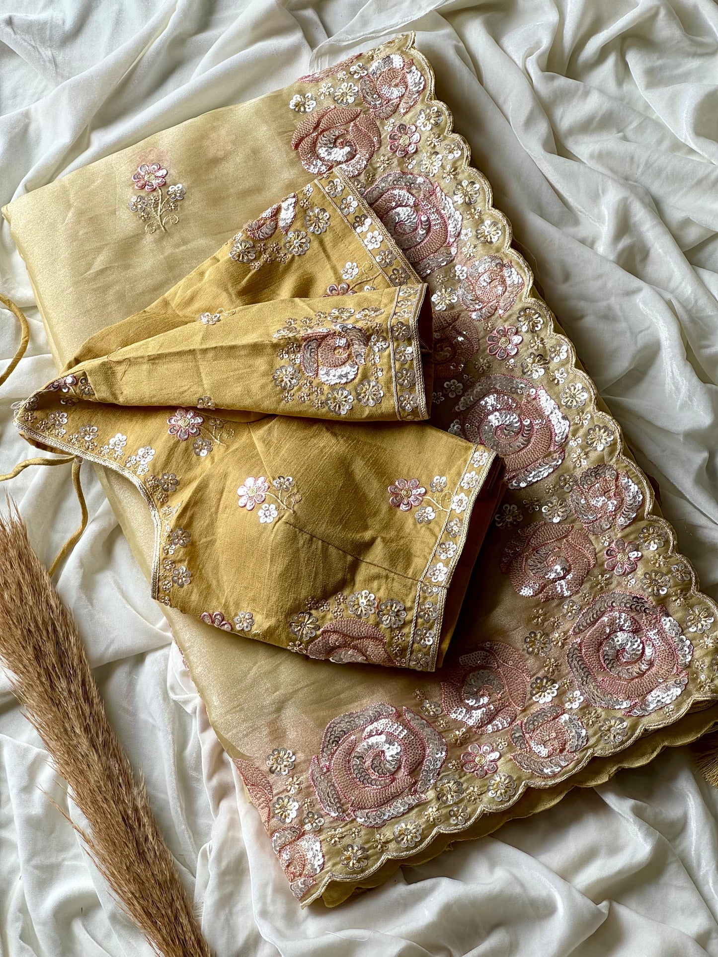 Meher Rajata Saree