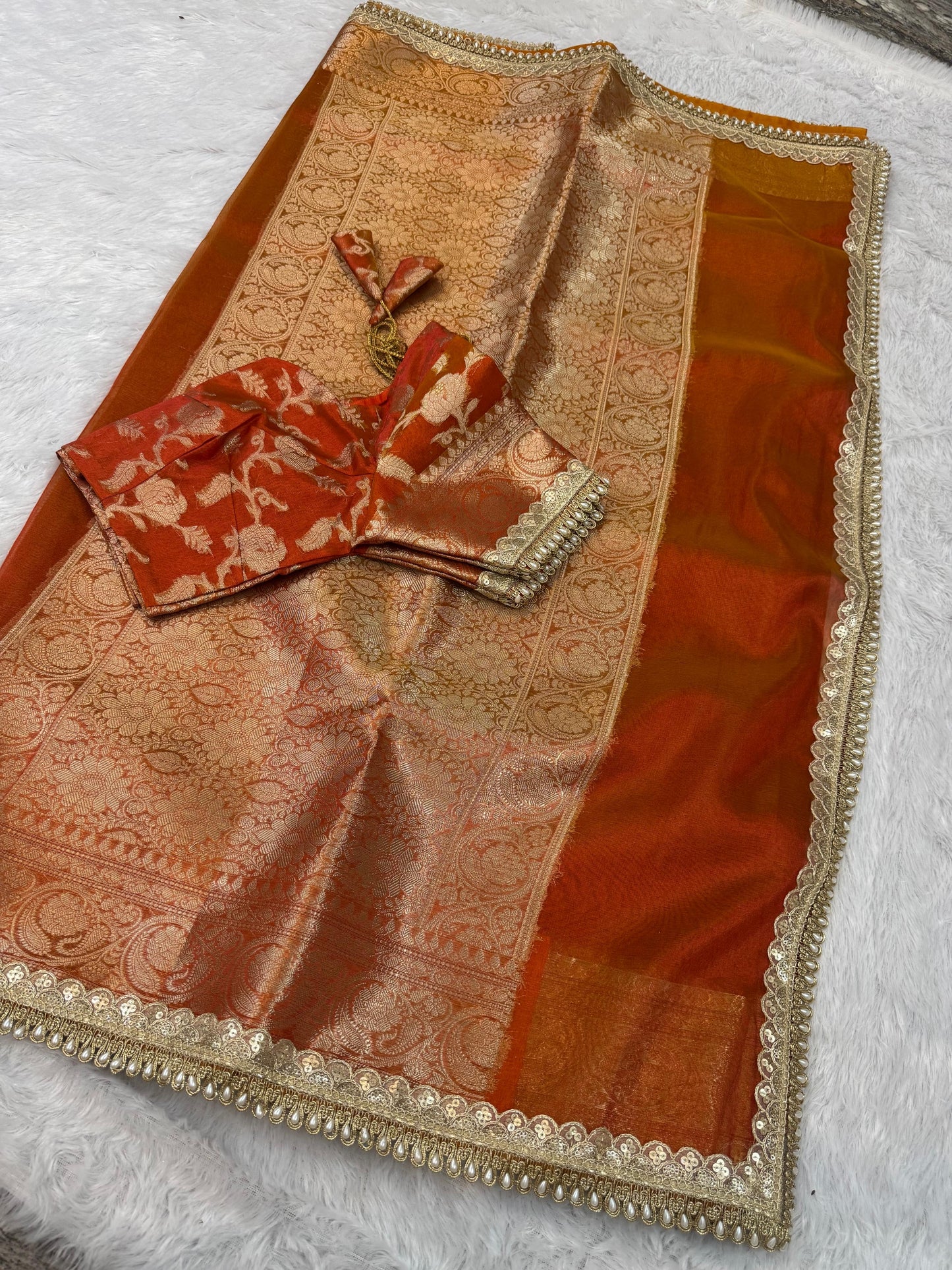 Shahi Rajat Saree