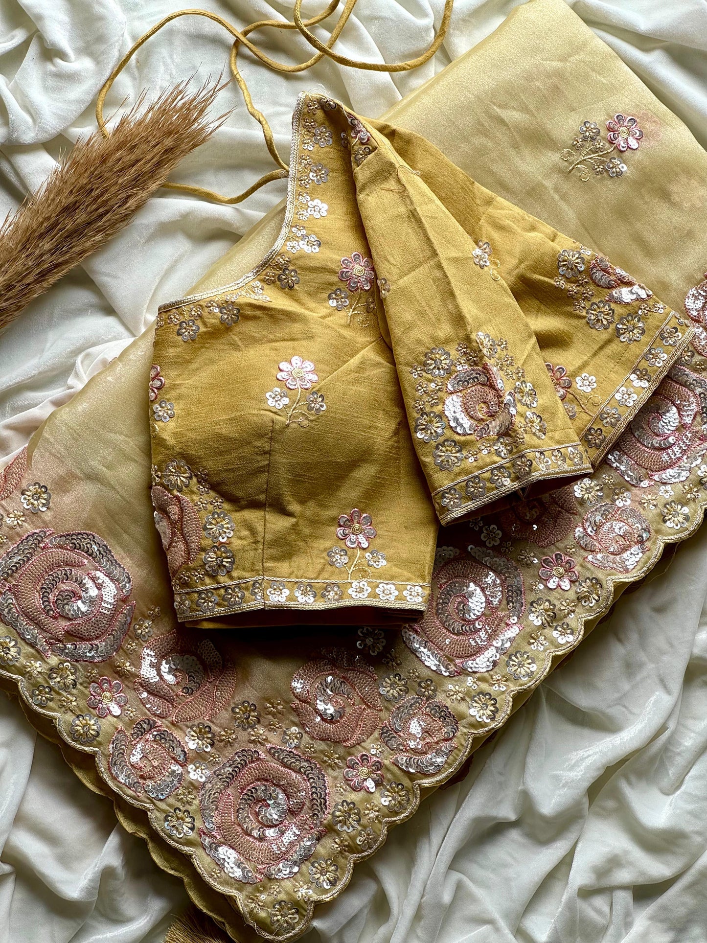 Meher Rajata Saree