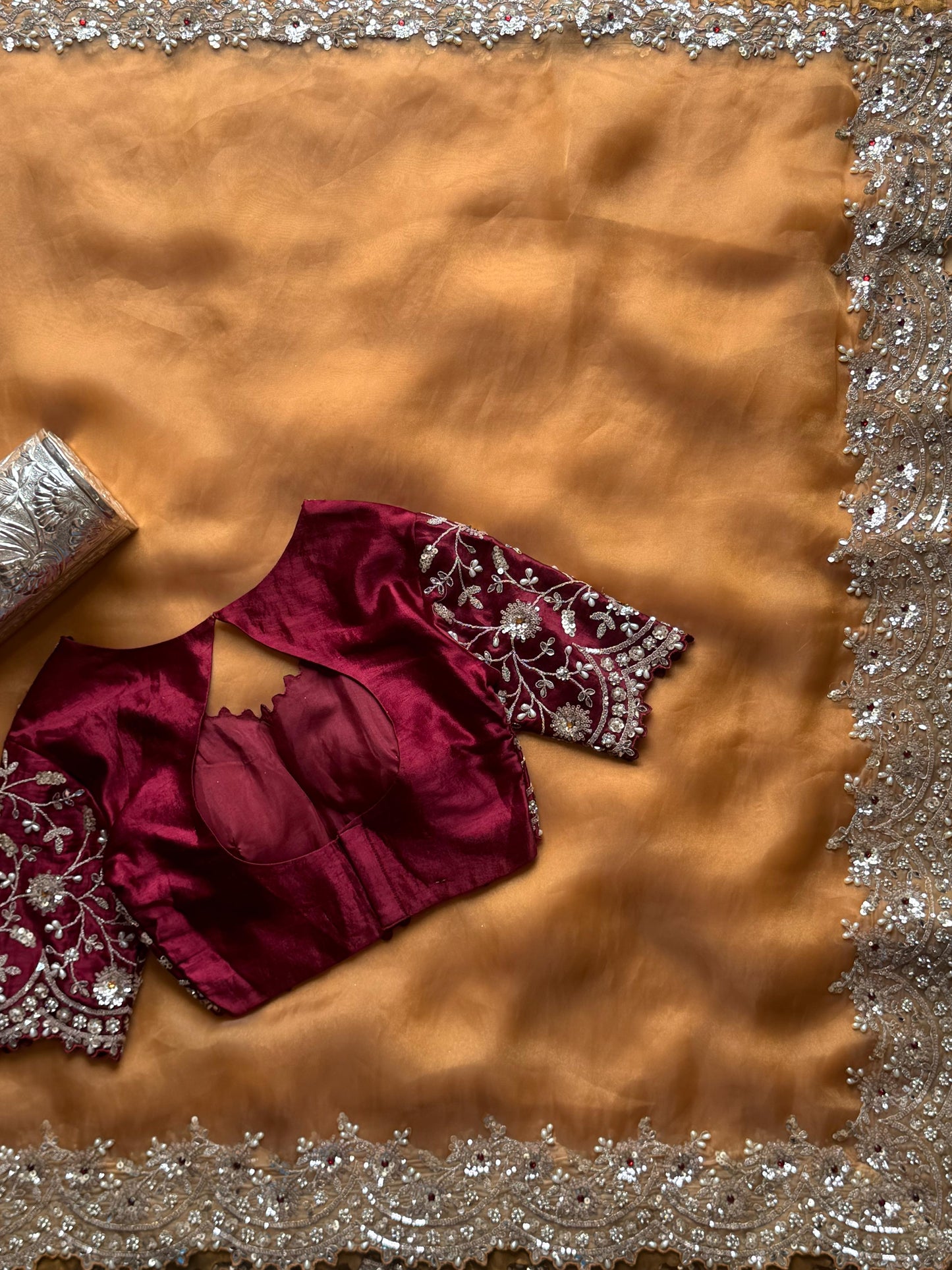 Sunehri Vatika Saree