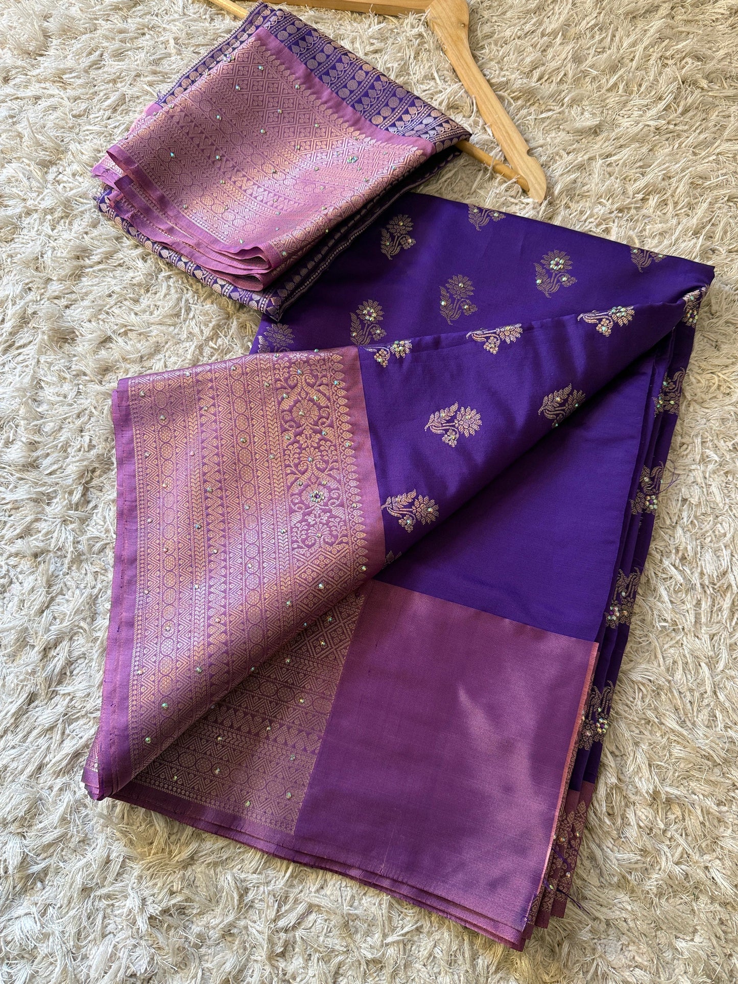 Mystic Lavender Saree