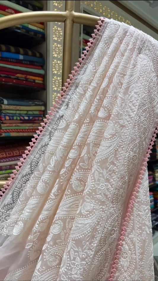 Gulpari Blossom Saree