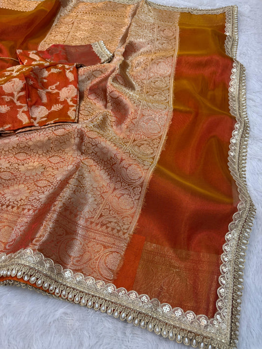 Shahi Rajat Saree