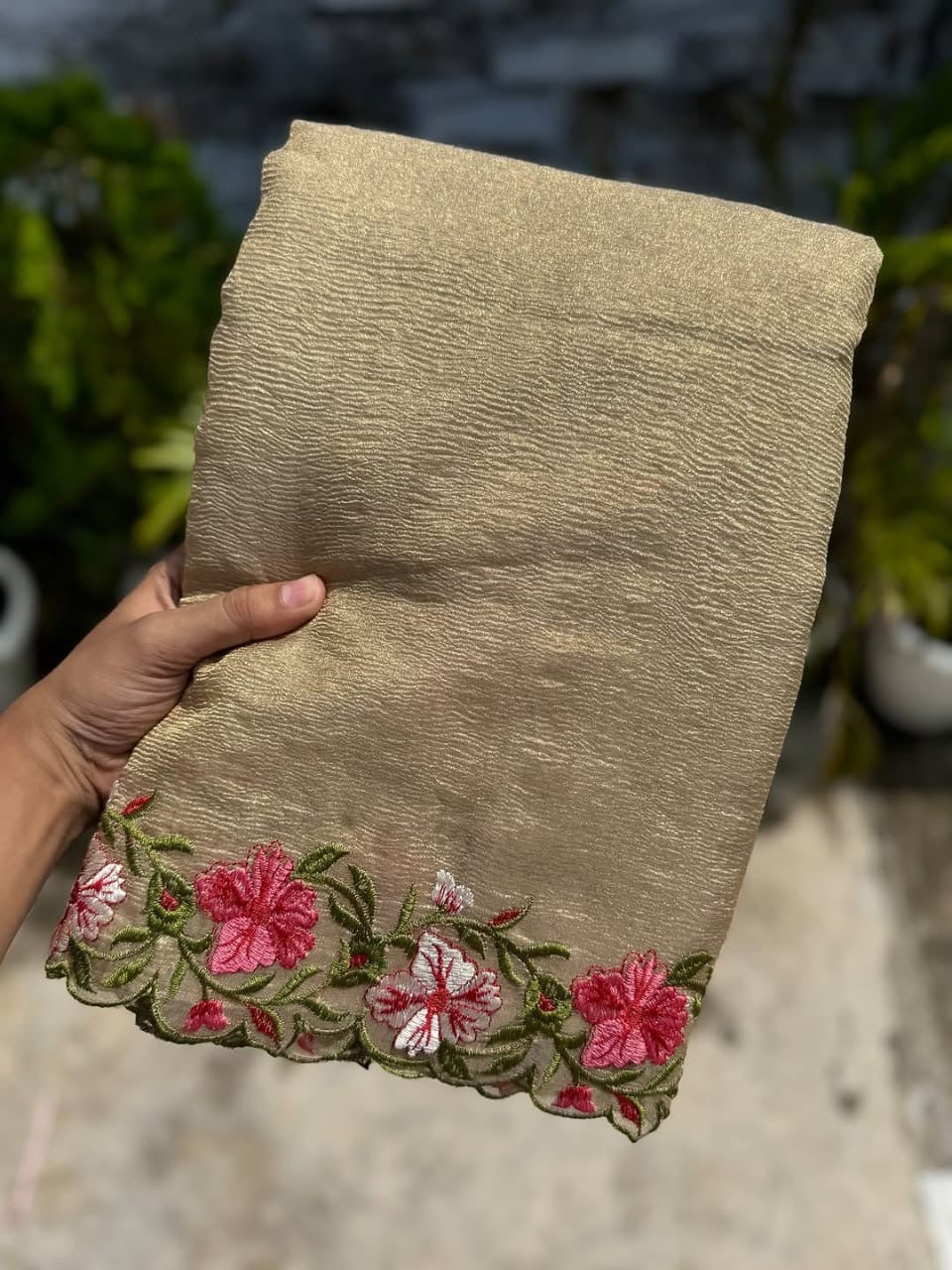Gulnaar Blossom Saree