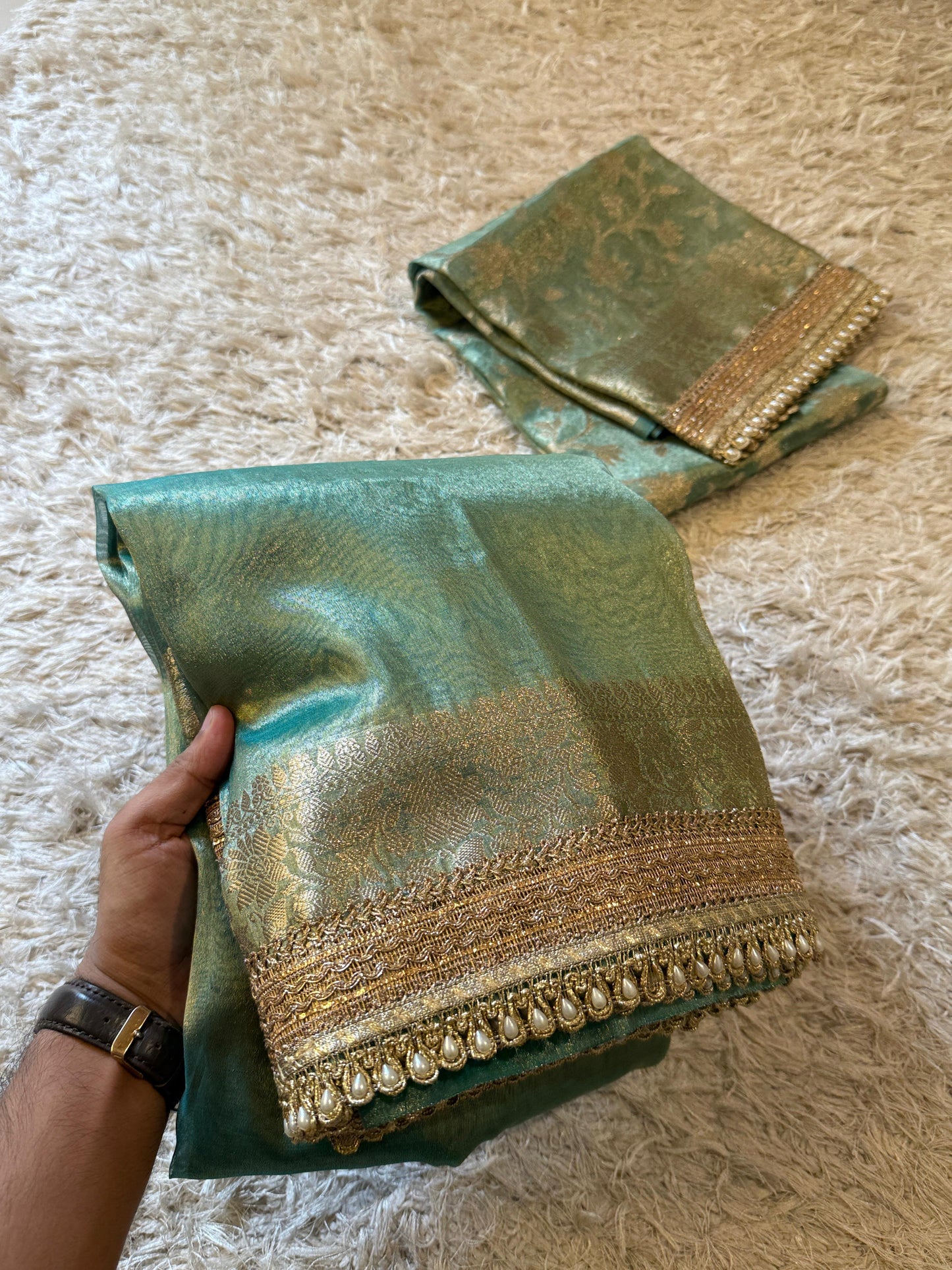 Royal Panna Saree