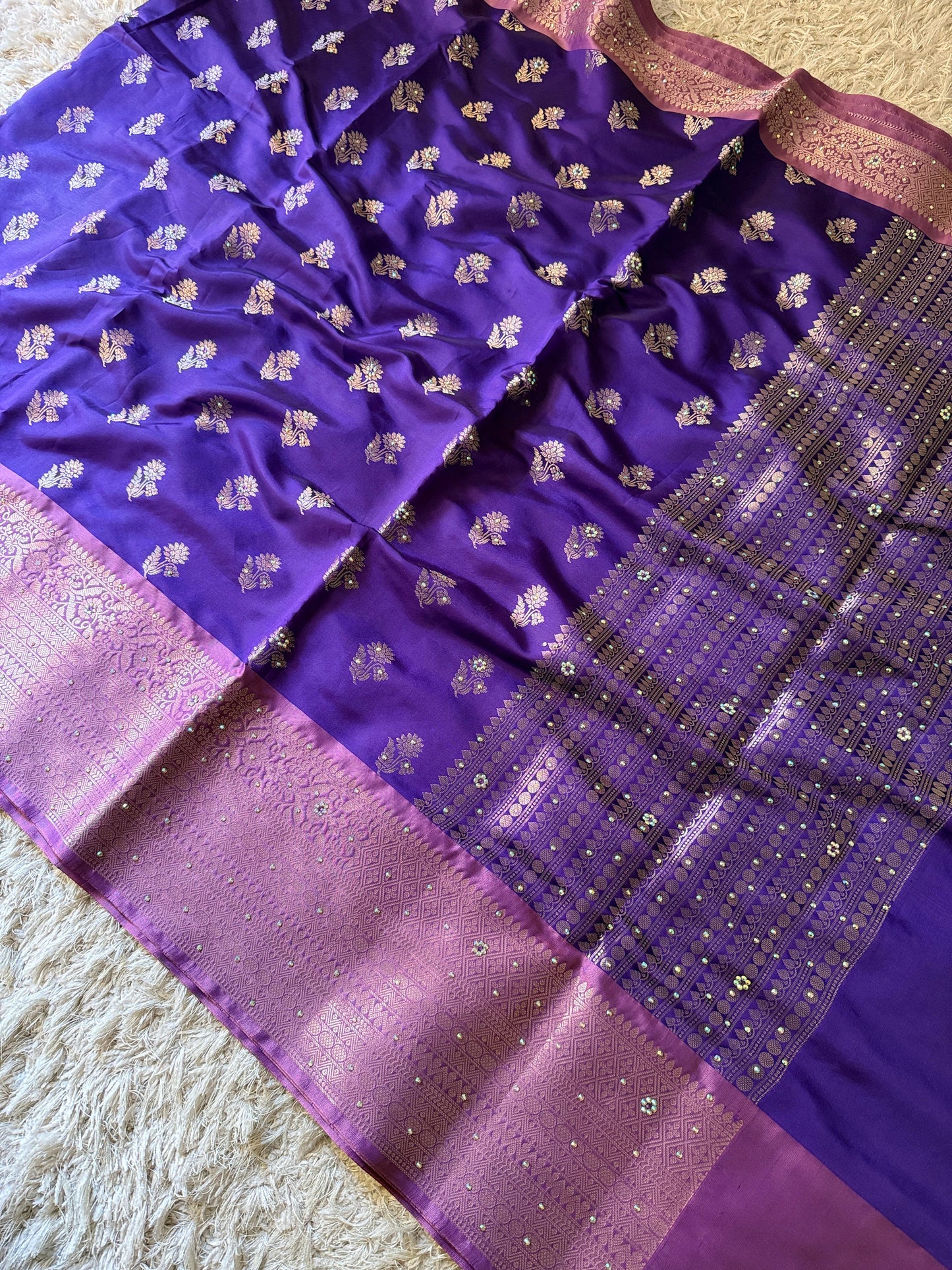 Mystic Lavender Saree
