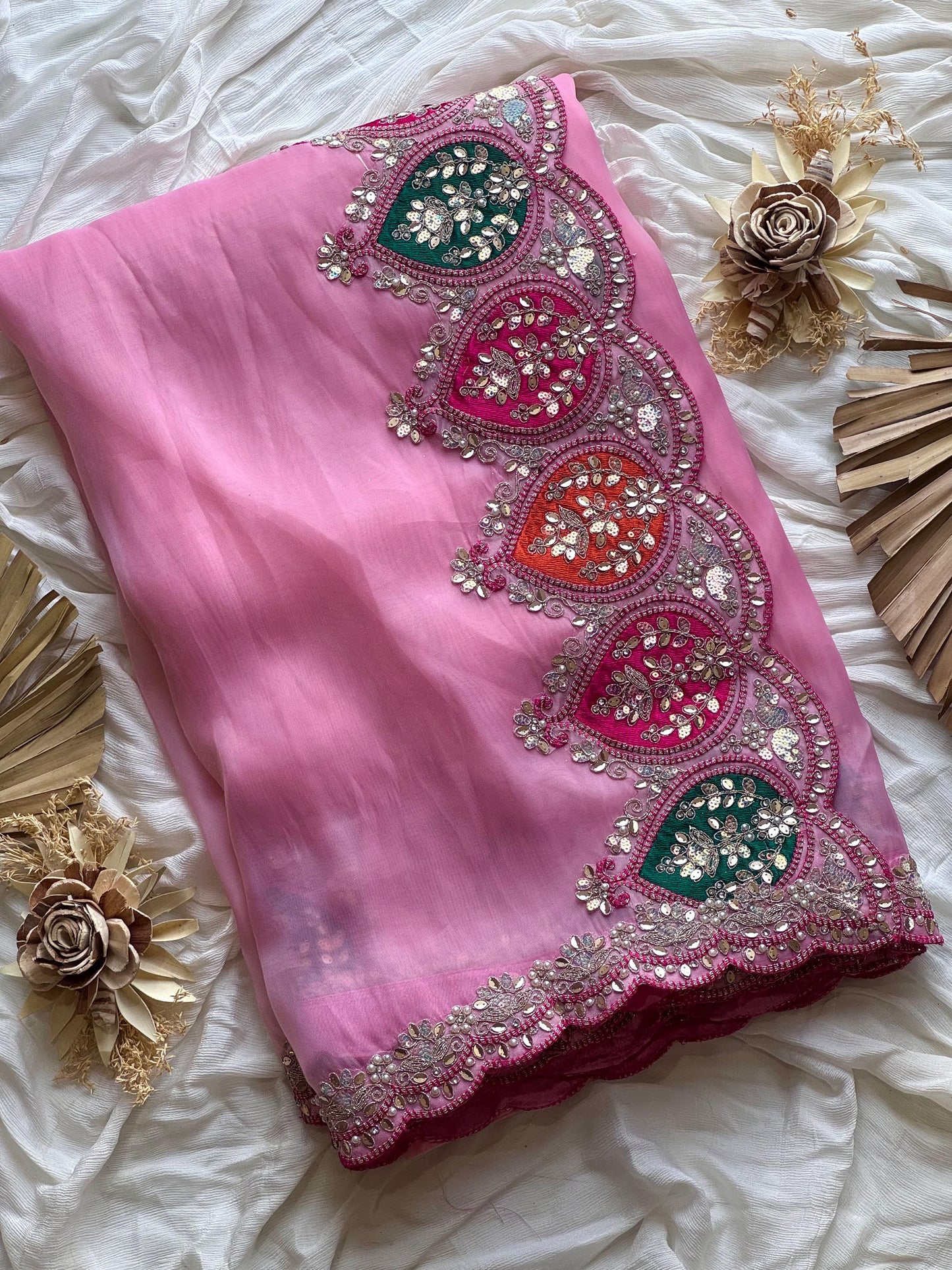Rose Riwaaz Saree
