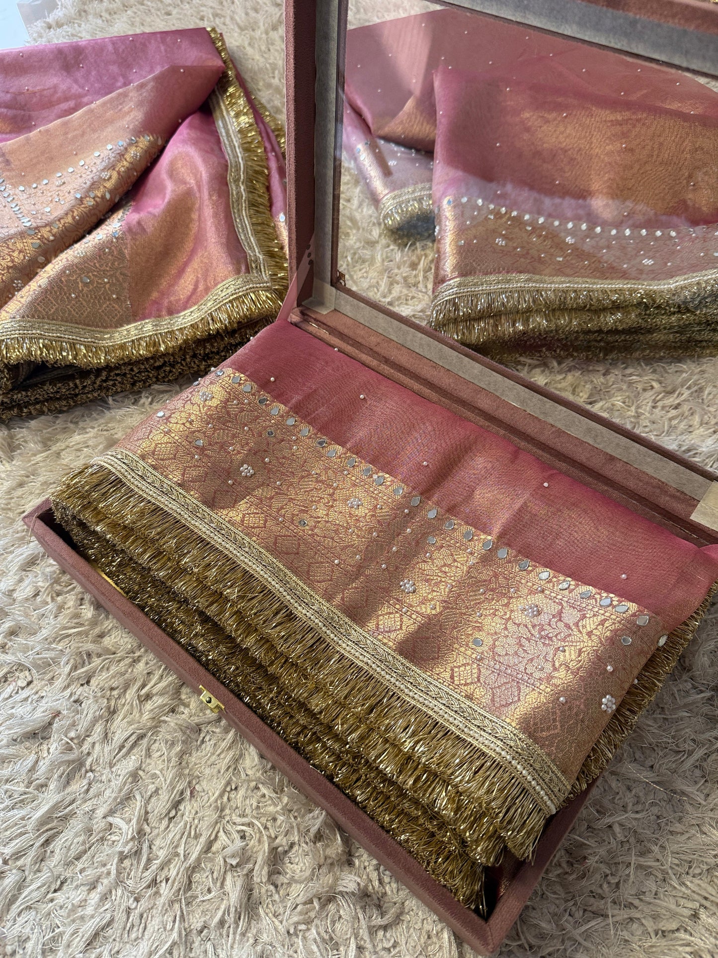 Golden Aura Saree