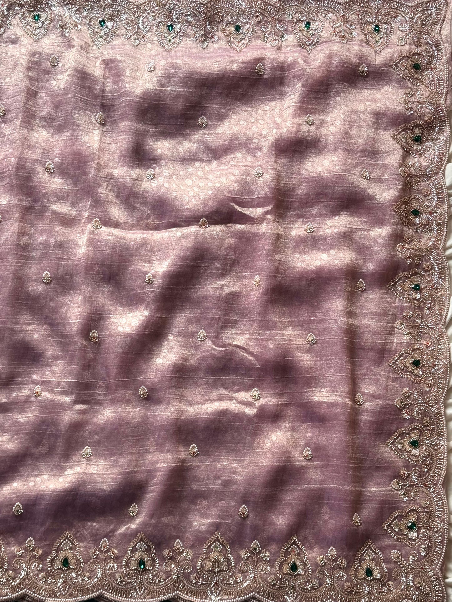 Surkh Saaj Saree