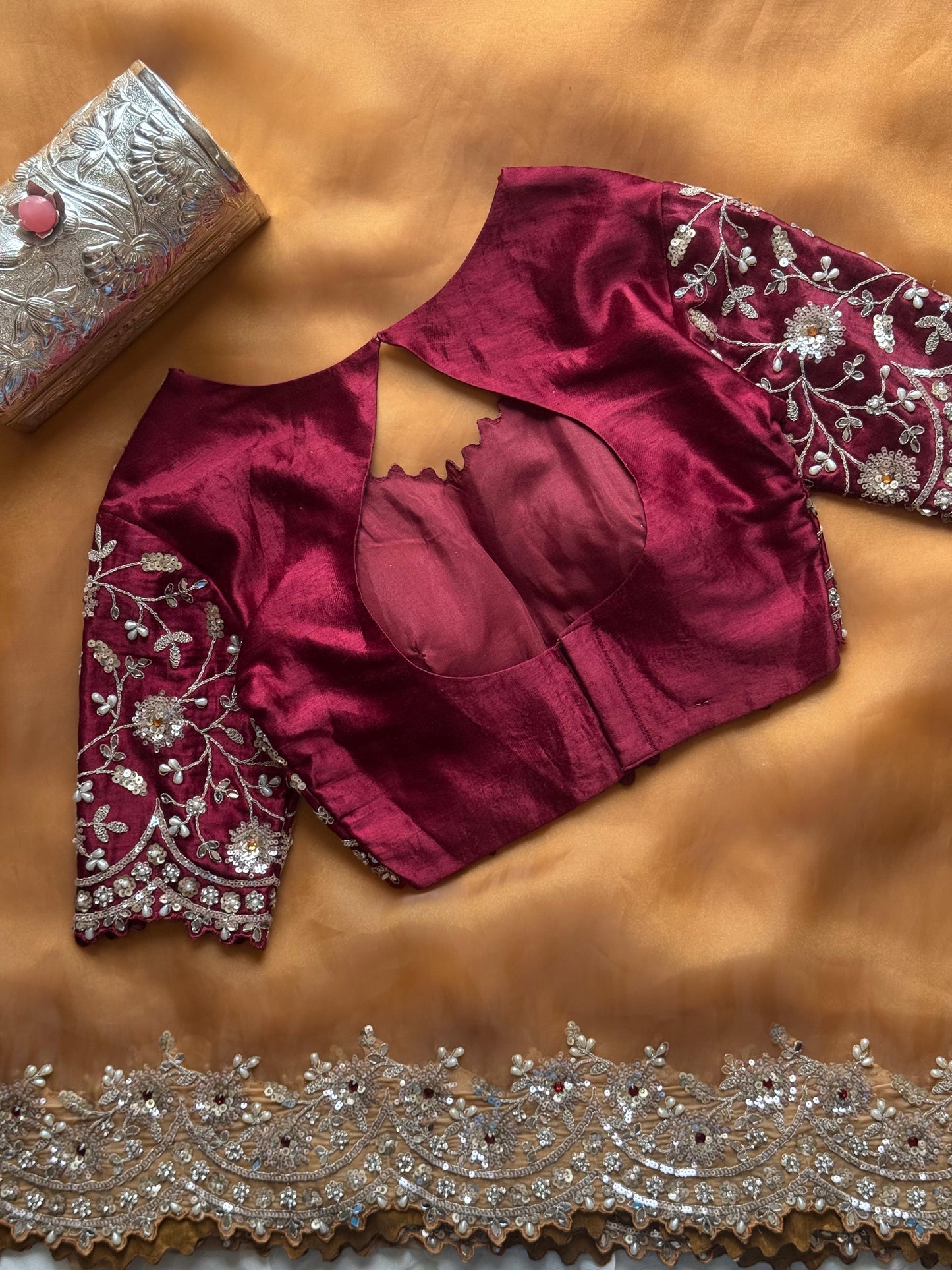 Sunehri Vatika Saree