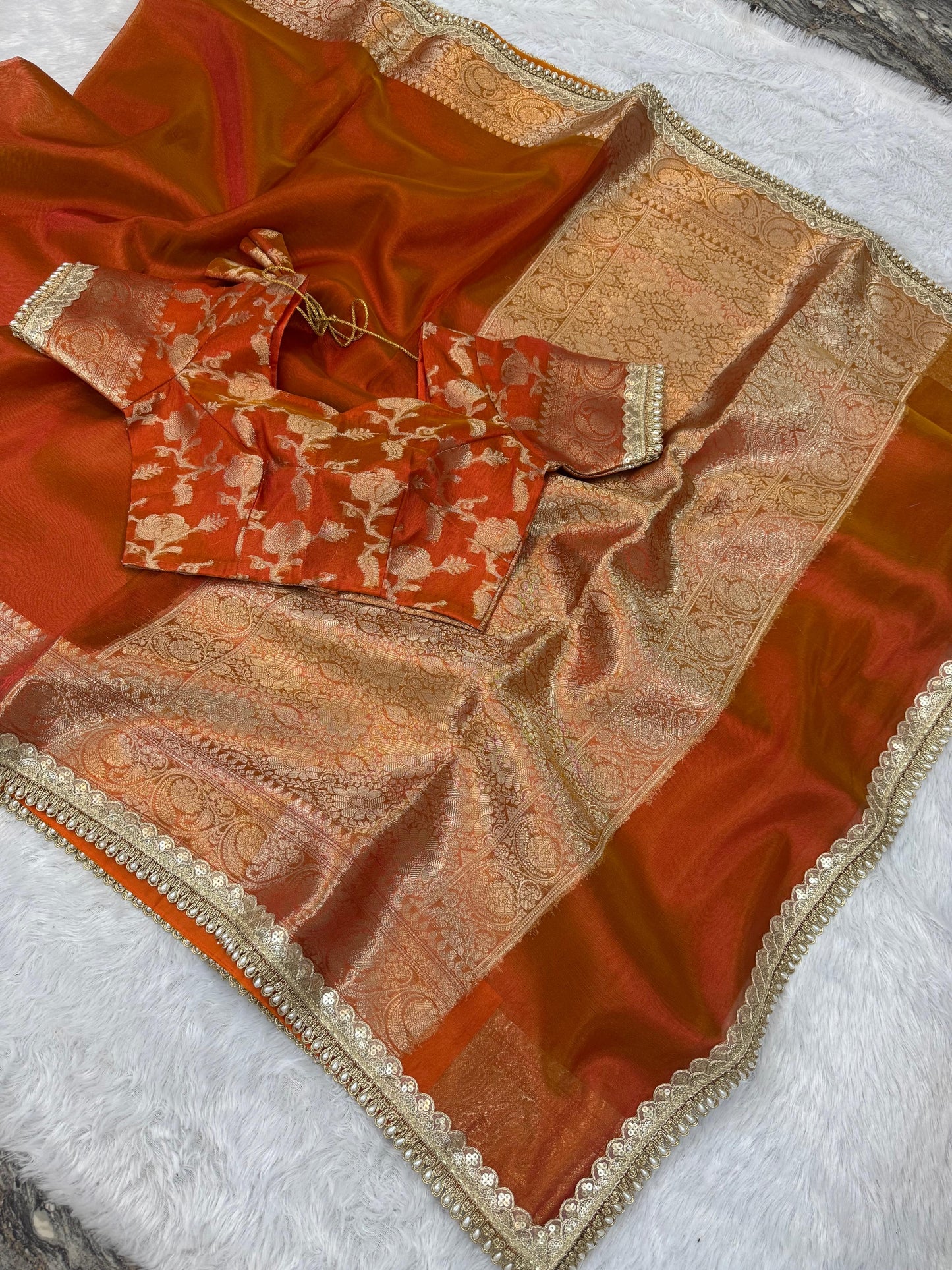 Shahi Rajat Saree