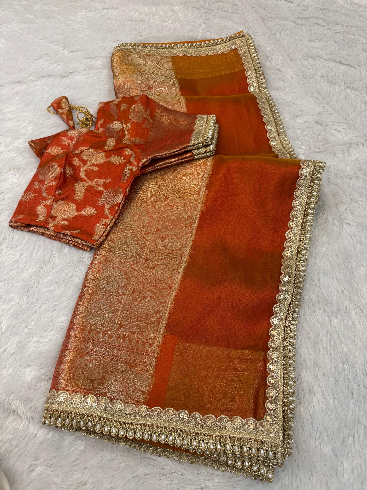 Shahi Rajat Saree
