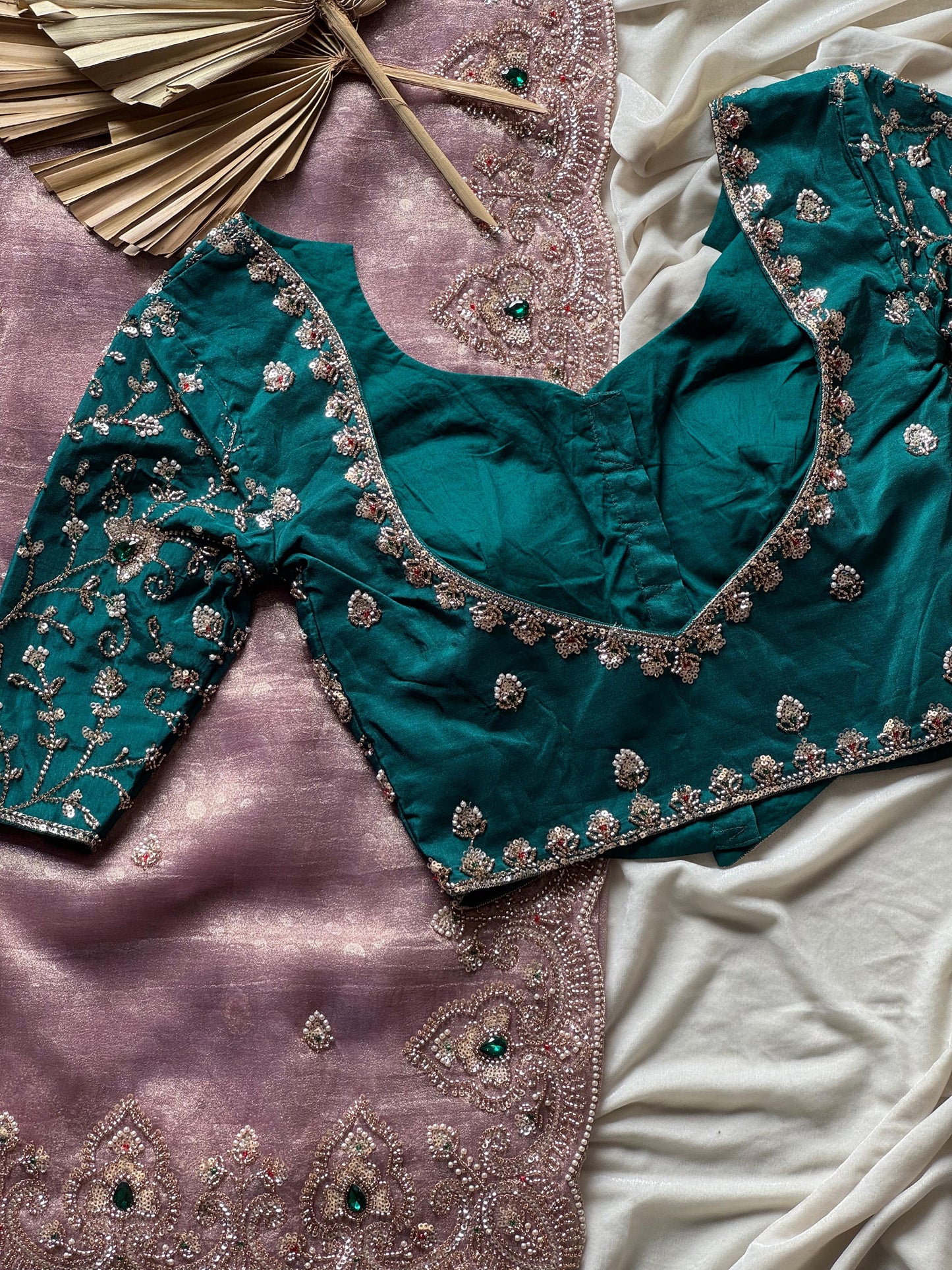 Surkh Saaj Saree