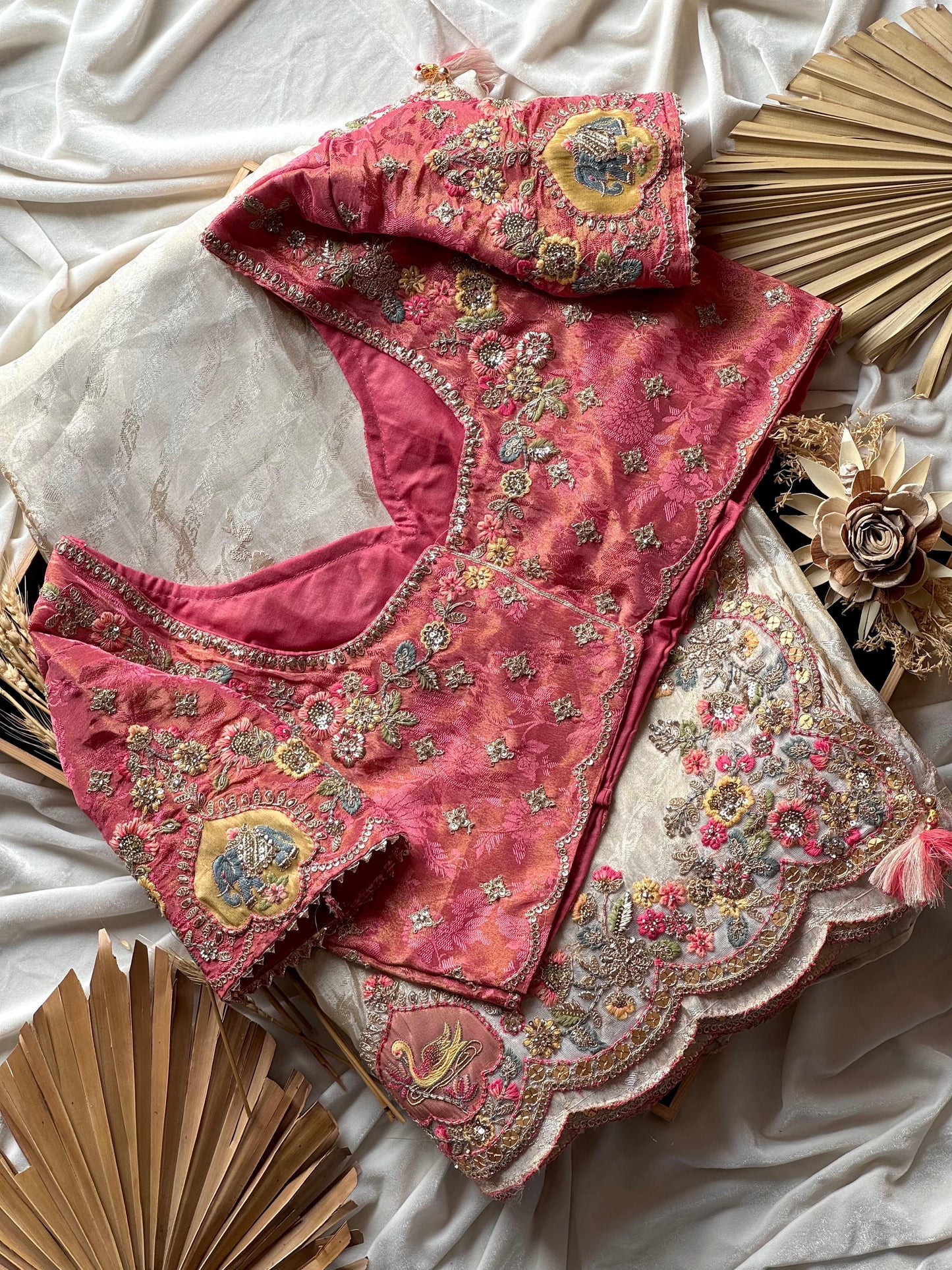 Rosy Petal Saree