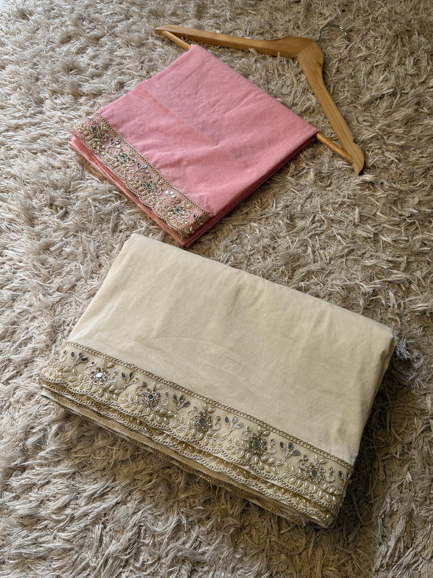 Swarnika Cream Saree