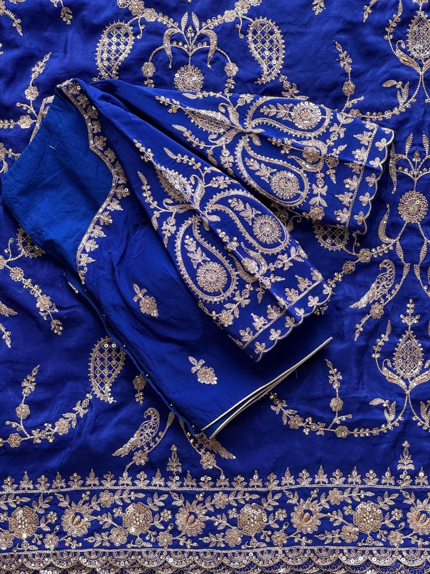 Sapphire Grace Saree