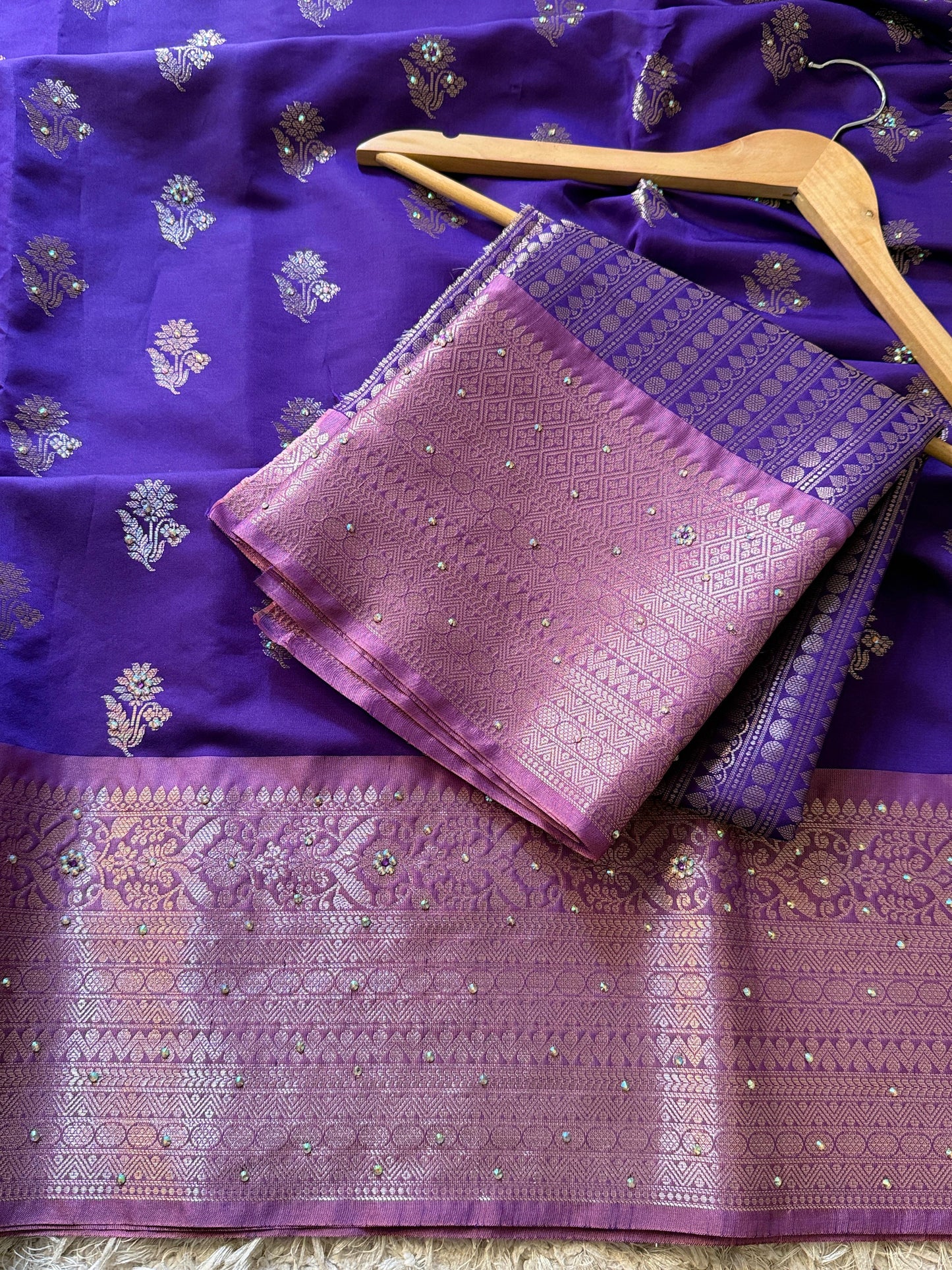 Mystic Lavender Saree
