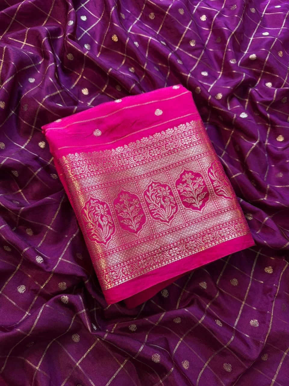 Rani Neelam Saree