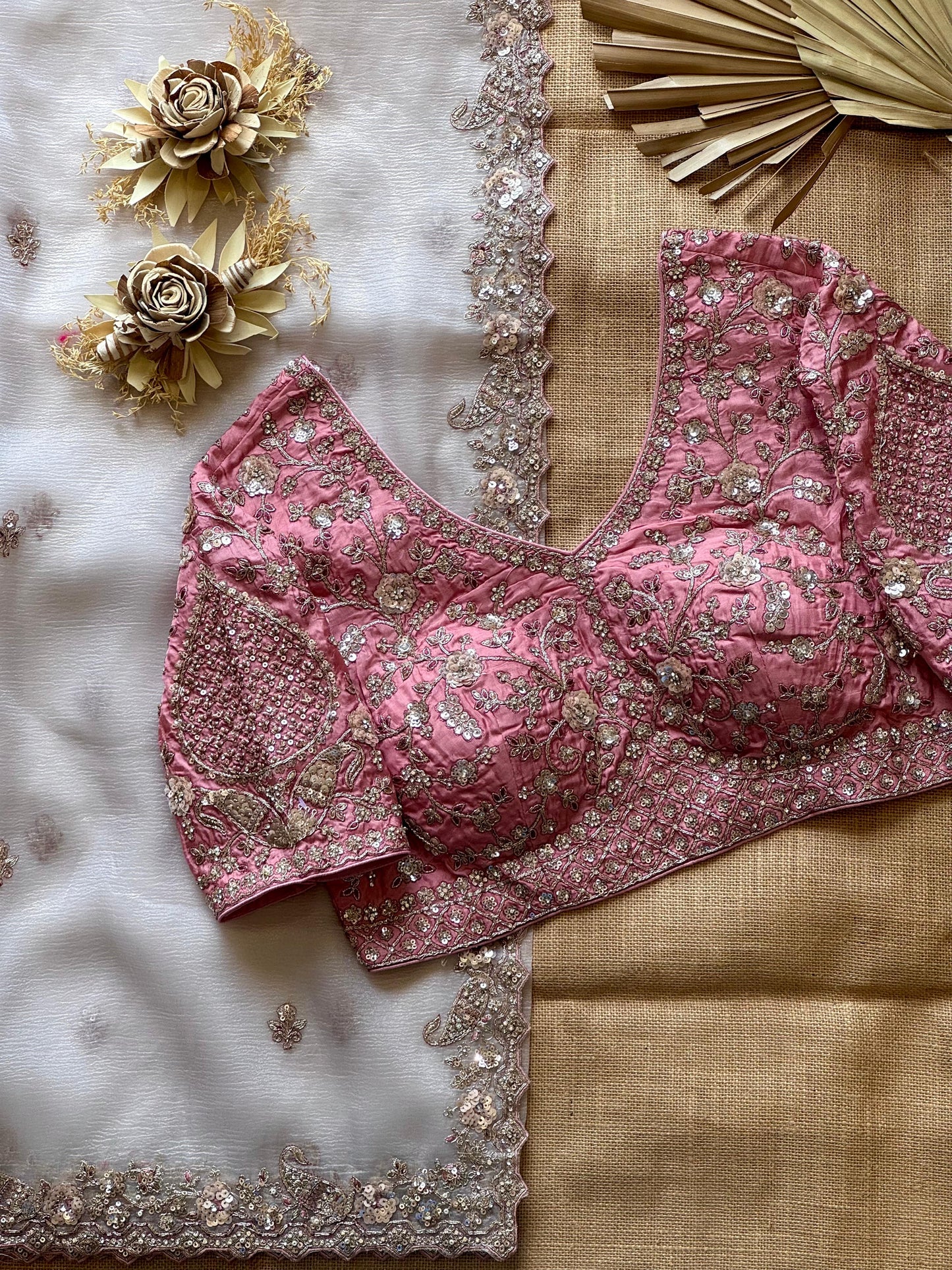 Blush Royale Saree