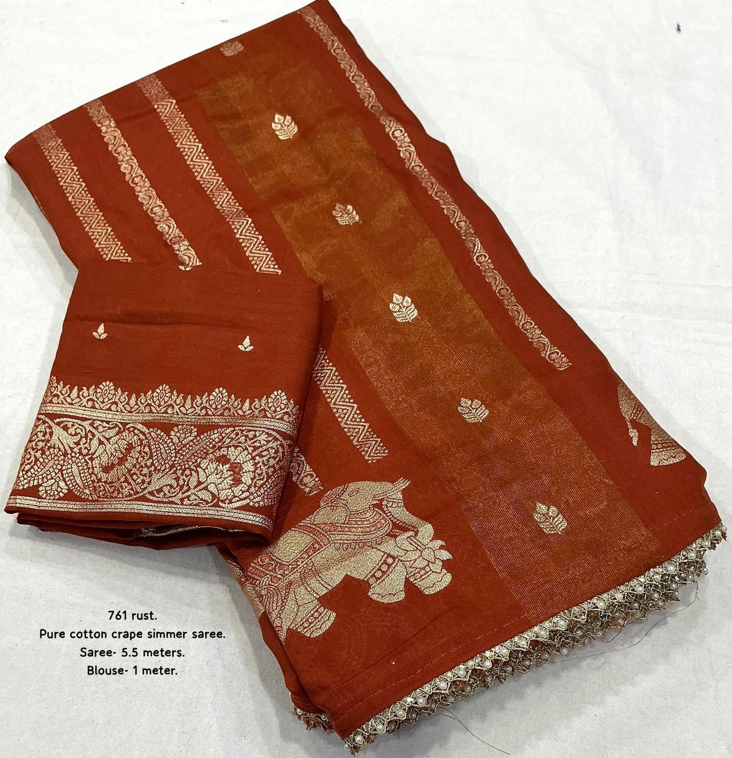 Rajsi Sunehri Saree