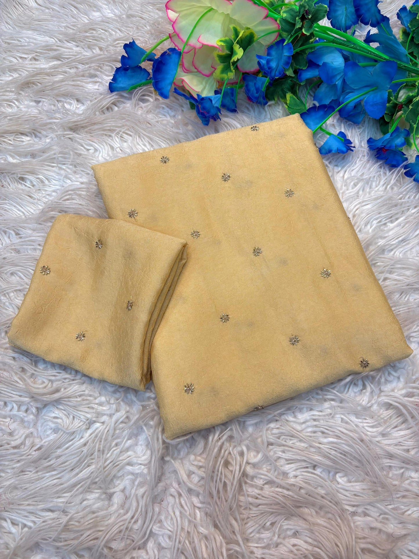 Stardust crush Saree